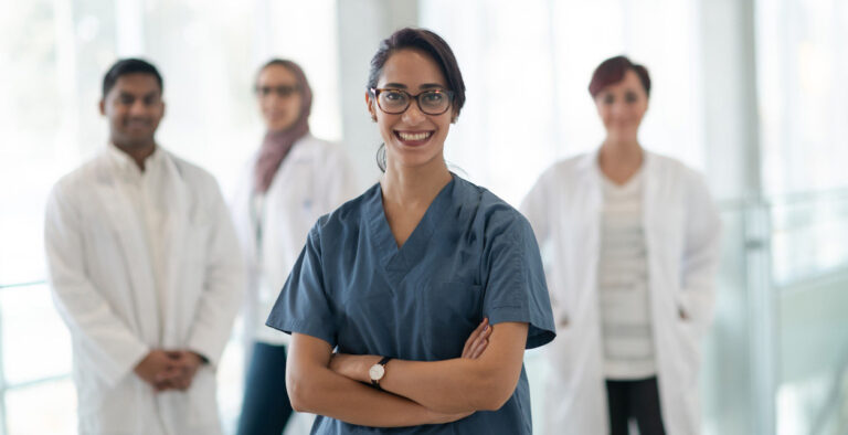 nurse in hospital