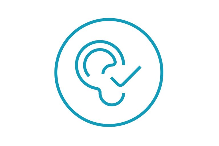Icon hearing comfort